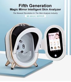 Golden 3d Skin Analyzer Machine With Ipad, skaner twarzy Skin Odm Service