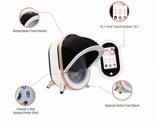 Lampa do drewna Smart Magic Mirror Maszyna do analizy skóry z ekranem dotykowym