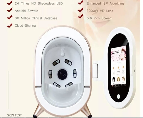 Multi Spectral 45W Maszyna do analizy skóry Lustro Platforma Android