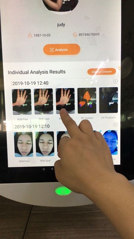 Koreański system analizy twarzy Cyfrowa pamięć masowa 64 GB dla Doctor Clinic